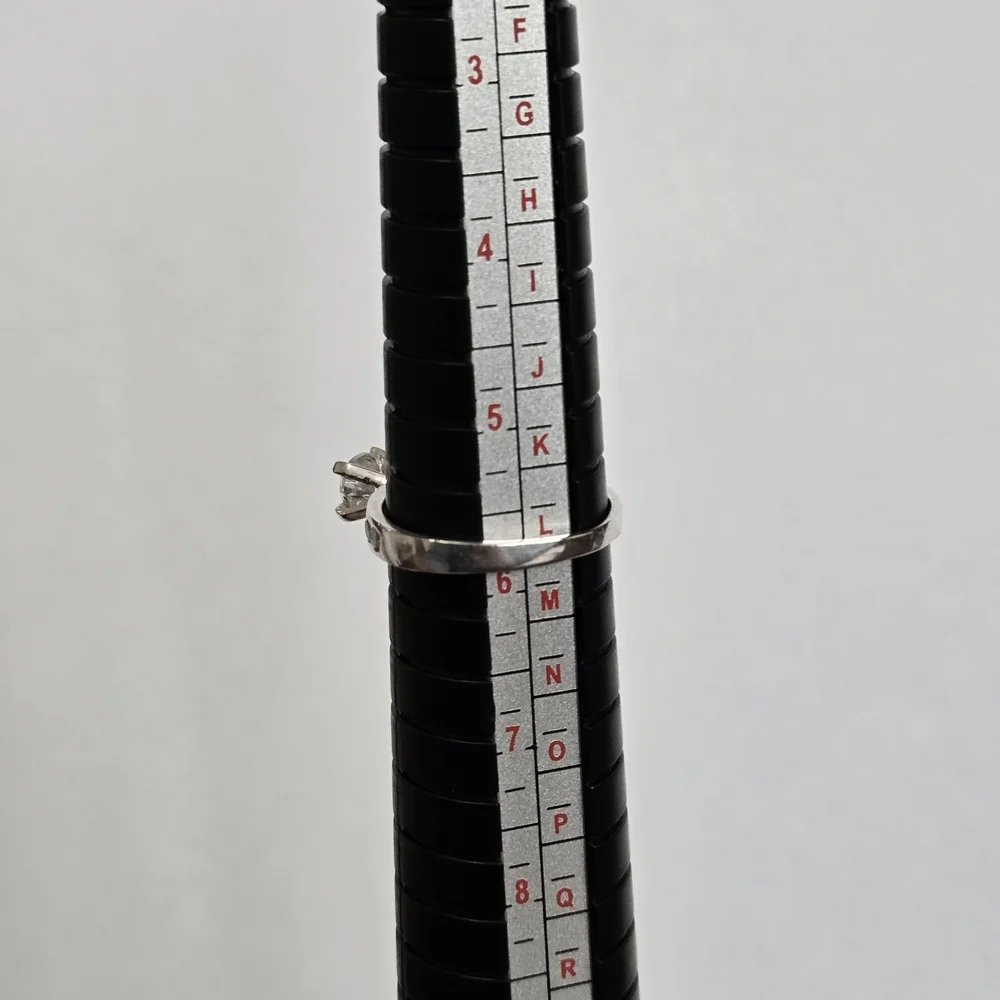 Stunning Sterling Silver Promise Ring - Picture 10 of 13